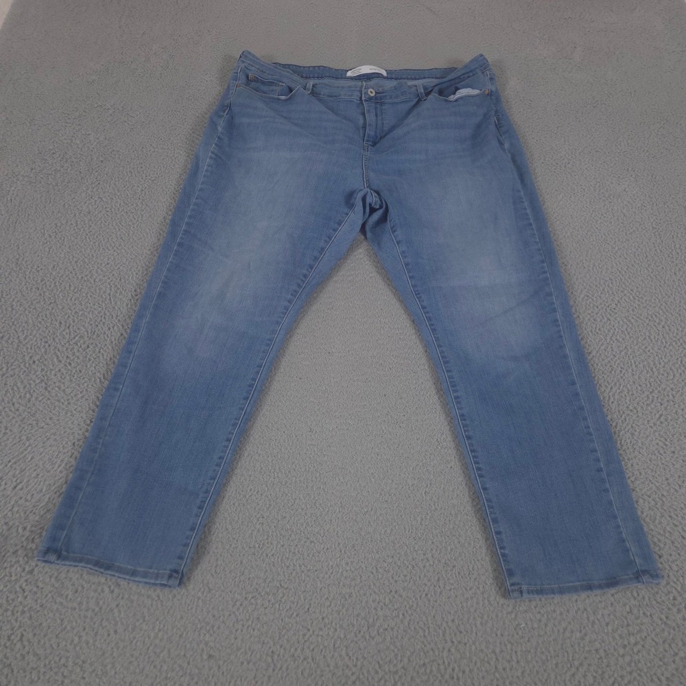 Signature by Levi's Jeans Womens 24M Blue Mid Rise Slim Denim Pants Casual